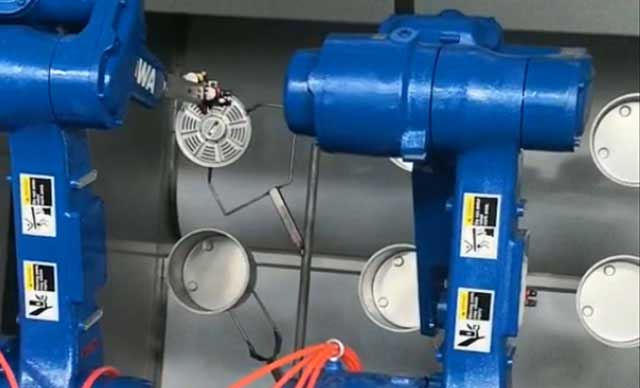 機(jī)器人廚具噴涂項目